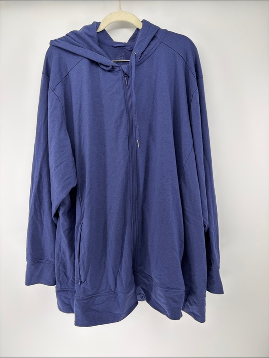Woolx Tops - Women’s WoolX Ryann Blue/Purple Full-Zip Hoodie 3XL read